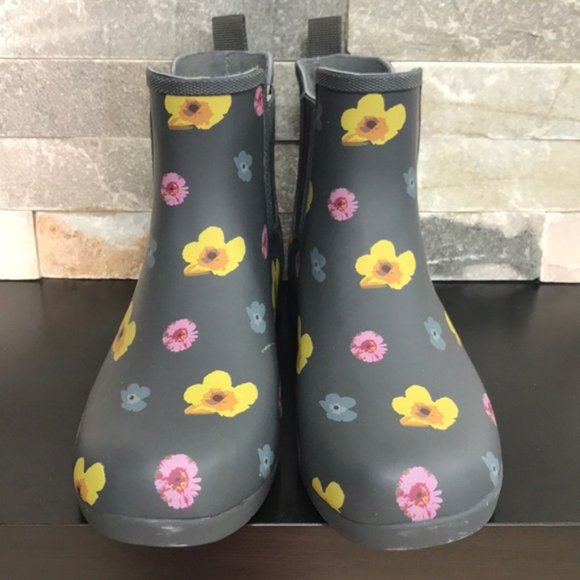 Chooka Pressed Flowers East Lake Chelsea Rain Boot - Picture 5 of 9